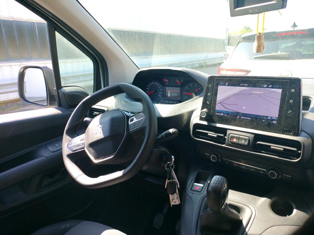 Peugeot PARTNER FOURGON STANDARD 1000 KG BLUEHDI 100 S&S BVM5 ASPHALT 2020