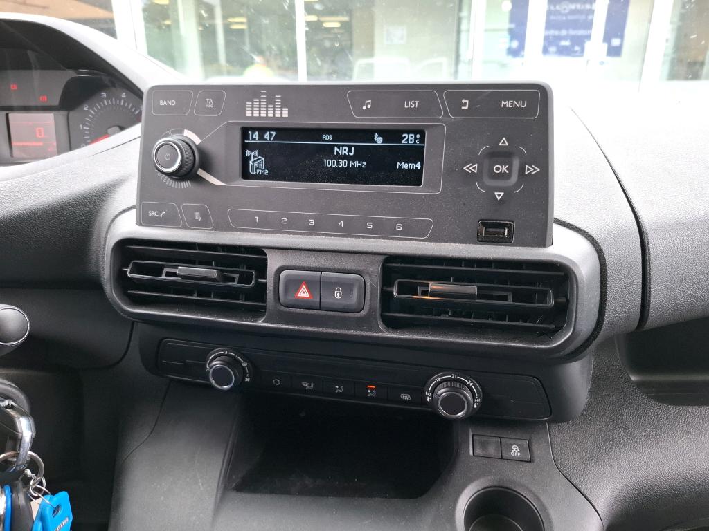 Peugeot PARTNER FOURGON LONG 950 KG BLUEHDI 100 S&S BVM5 PRO 2021