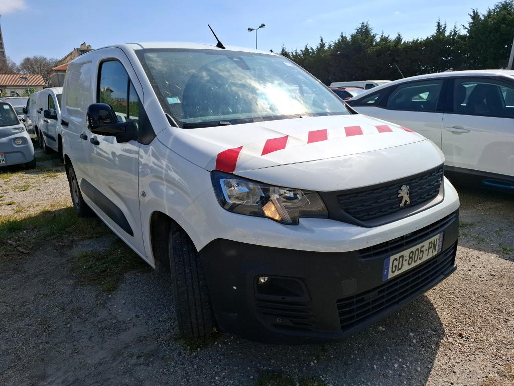 Peugeot PARTNER FOURGON STANDARD 650 KG BLUEHDI 100 S&S BVM6 ASPHALT 2021