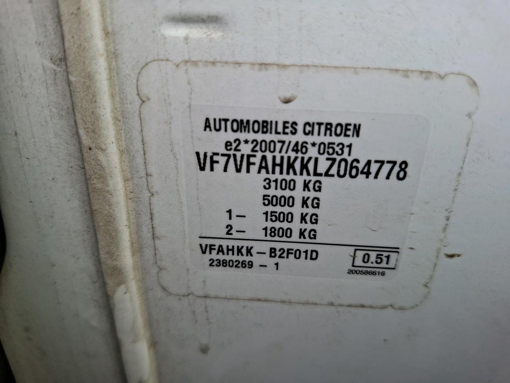 Citroen JUMPY FGN M BLUEHDI 120 S&S BVM6 CLUB 340 NM 2020