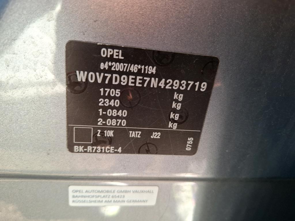 Opel Crossland 1.2 83 ch Edition 2022