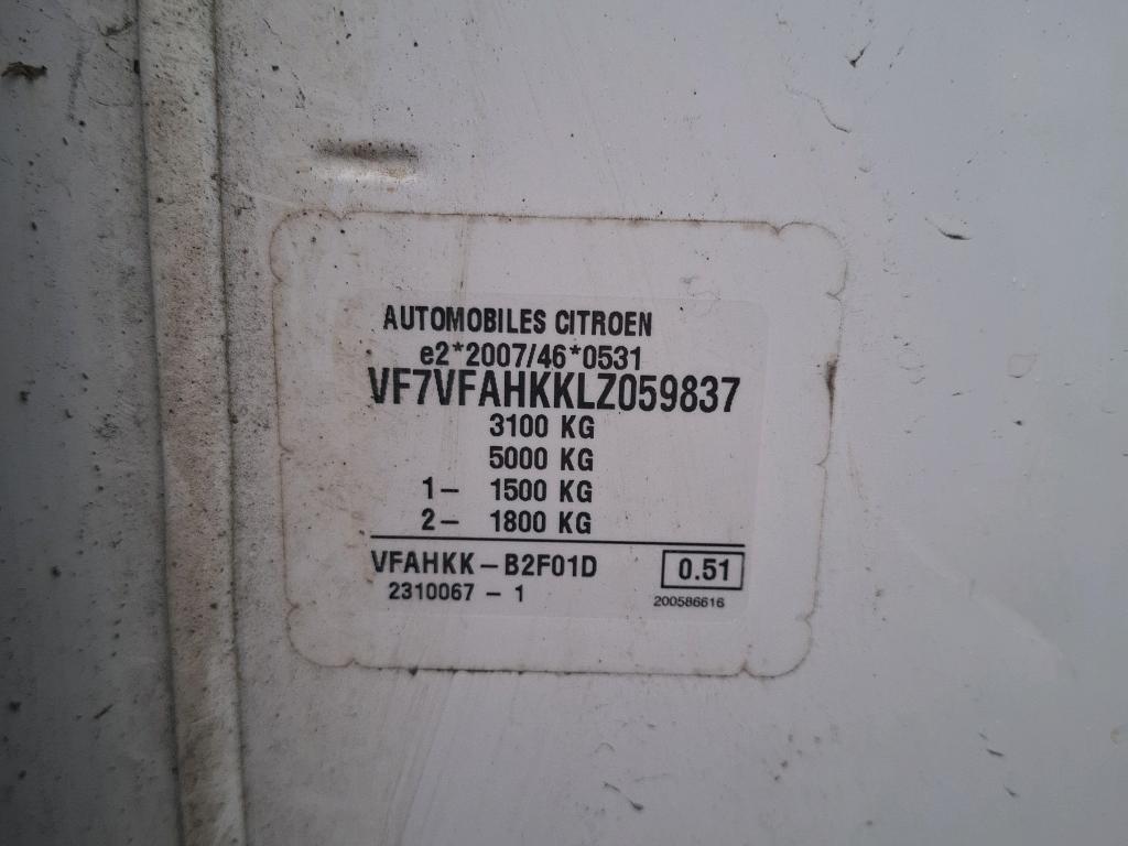 Citroen JUMPY FGN M BLUEHDI 120 S&S BVM6 CLUB 340 NM 2020