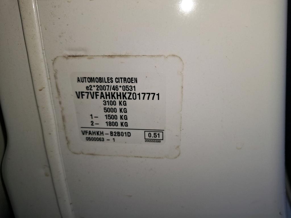 Citroen JUMPY FGN M BLUEHDI 120 S&S BVM6 CLUB 2019