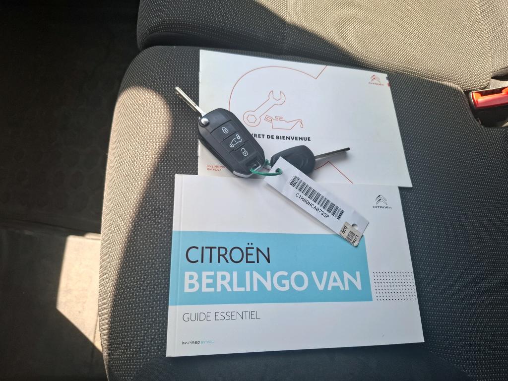 Citroen BERLINGO VAN M 650 BLUEHDI 100 S&S BVM5 CLUB 2020