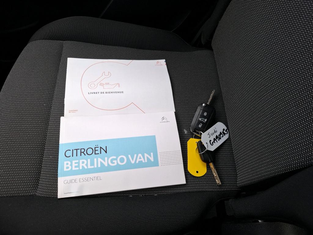 Citroen BERLINGO CA XL BLUEHDI 100 S&S BVM5 CONTROL 2021