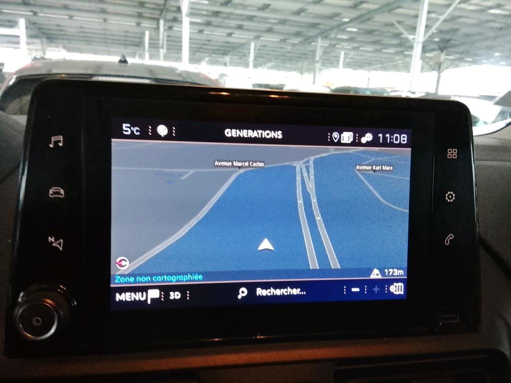 Peugeot PARTNER FOURGON STANDARD 1000 KG BLUEHDI 100 S&S BVM5 ASPHALT 2020