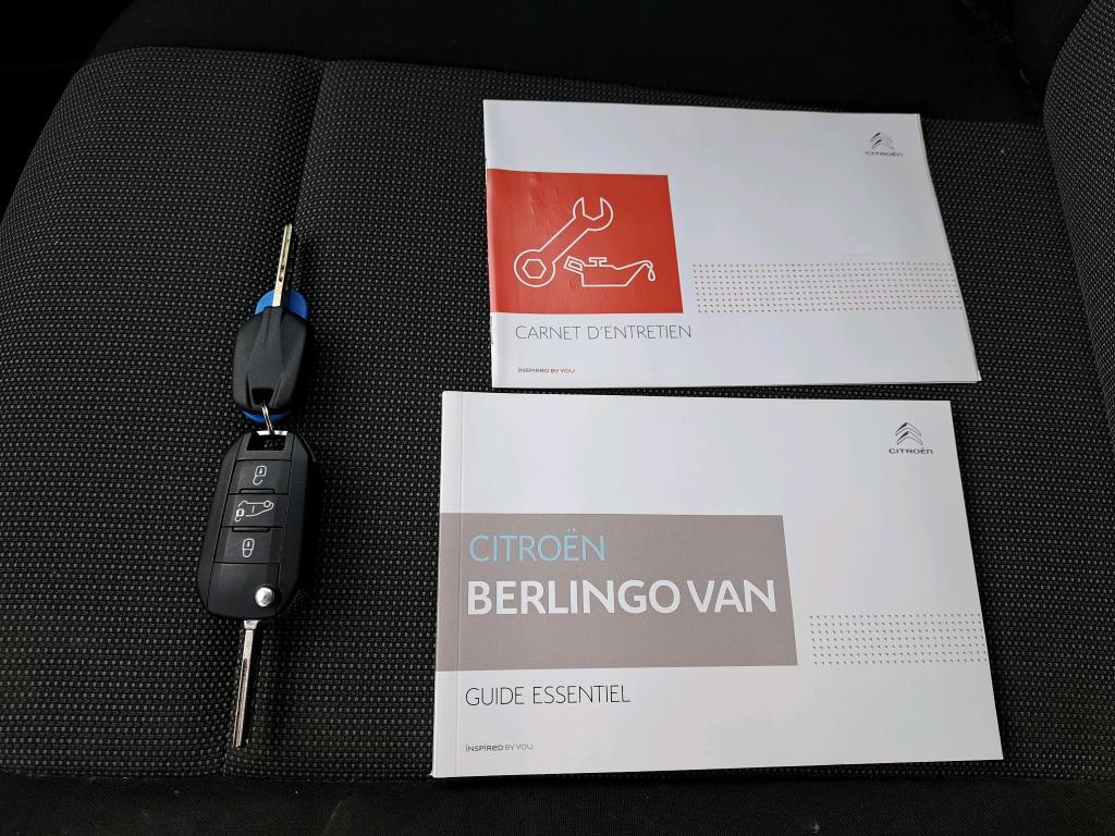 Citroen BERLINGO VAN M 650 BLUEHDI 100 S&S CLUB 2019