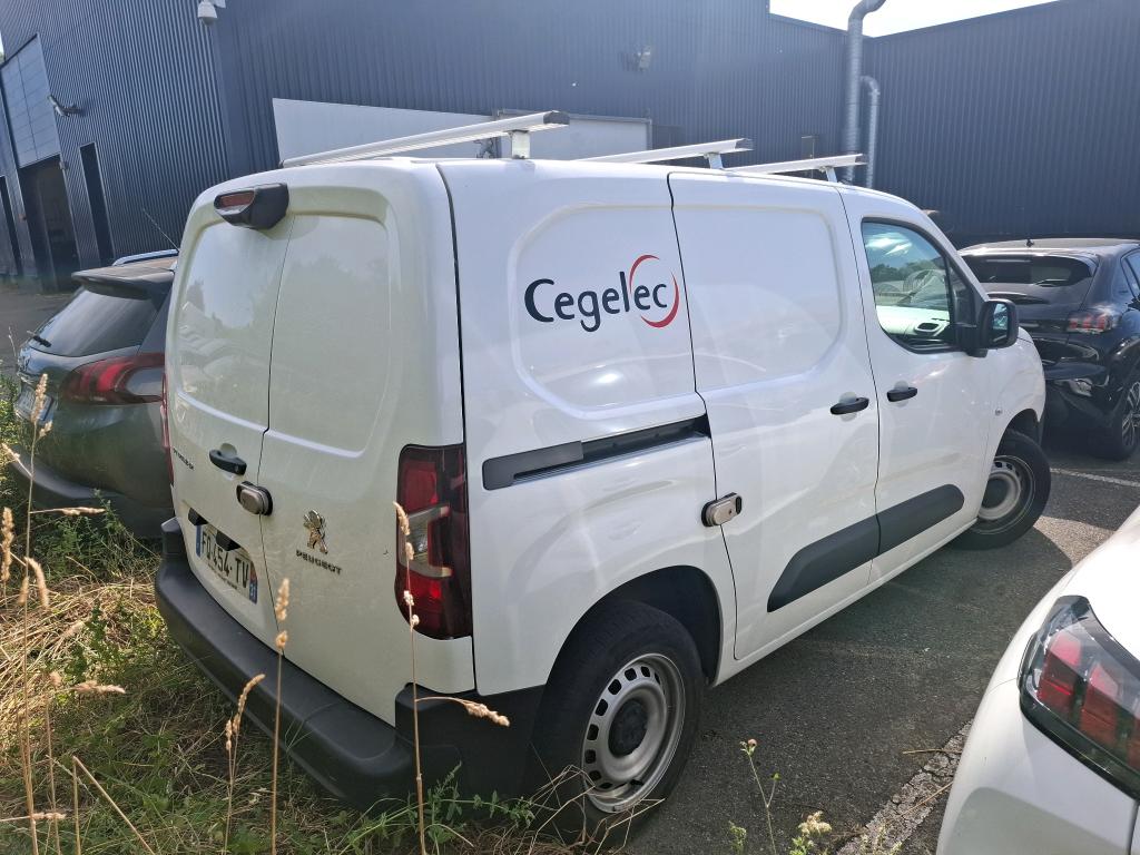 Peugeot PARTNER FOURGON STANDARD 650 KG BLUEHDI 100 S&S BVM5 ASPHALT 2020