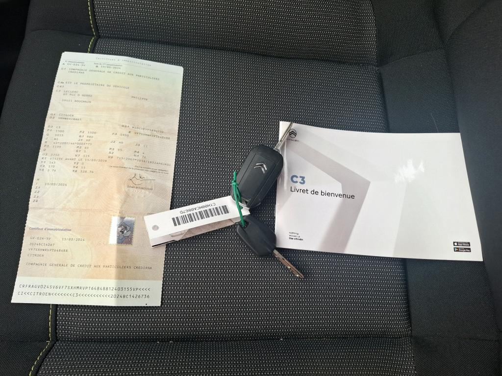 Citroen C3 PureTech 83 ch BVM5 You 2024