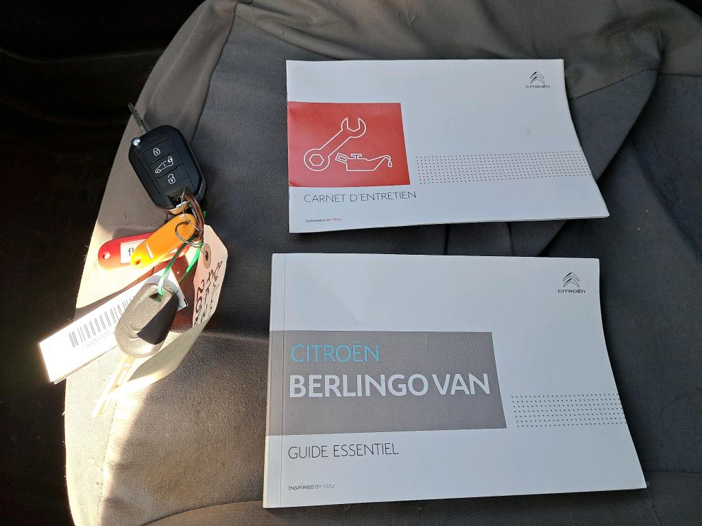 Citroen BERLINGO VAN M 650 BLUEHDI 100 S&S CLUB 2019