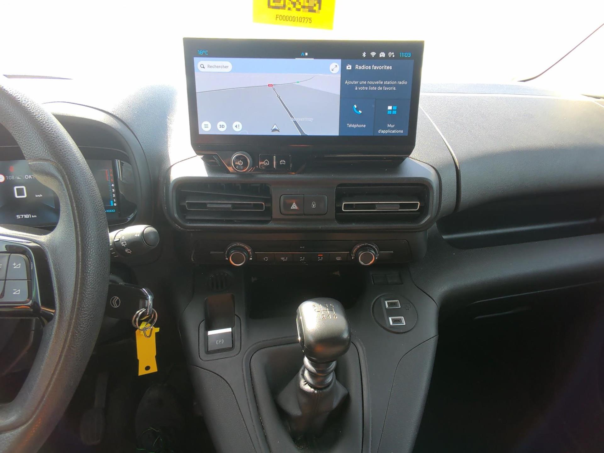 Citroen BERLINGO VAN TAILLE M 1000KG BLUEHDI 100 S&S BVM6 2024
