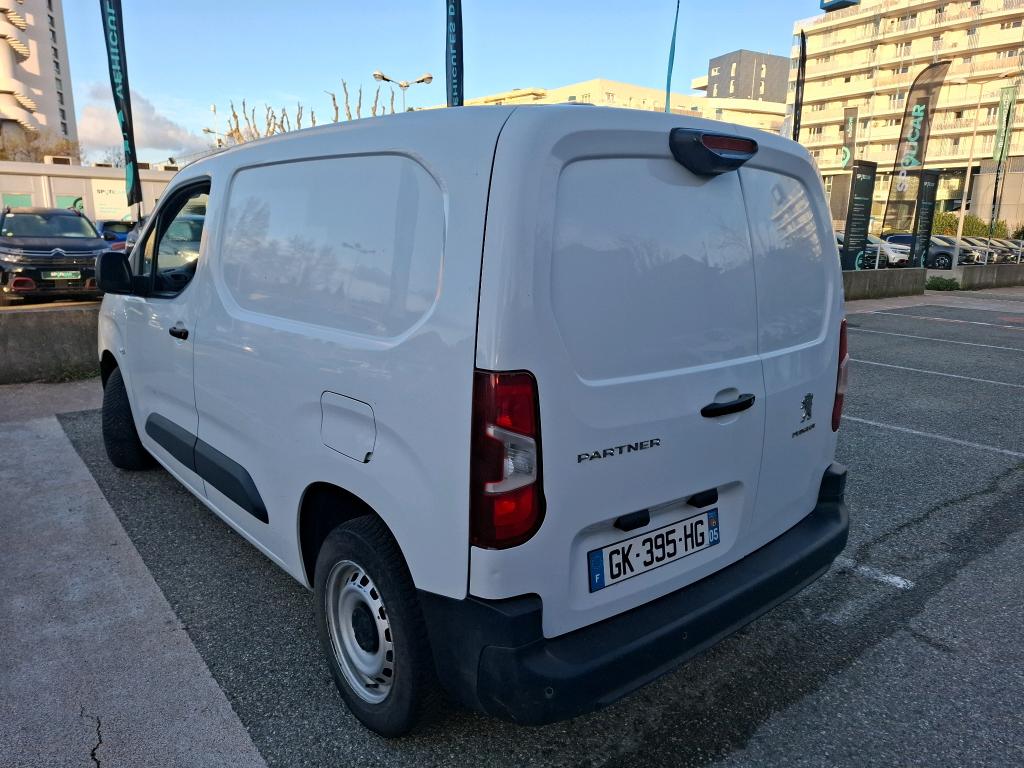 Peugeot PARTNER FOURGON STANDARD 650 KG BLUEHDI 100 S&S BVM6 ASPHALT 2022