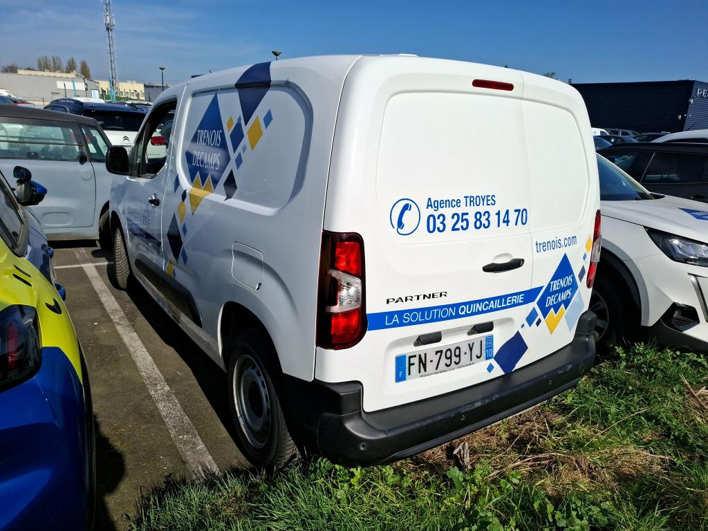 Peugeot PARTNER FOURGON STANDARD 650 KG BLUEHDI 100 S&S BVM5 PREMIUM 2020
