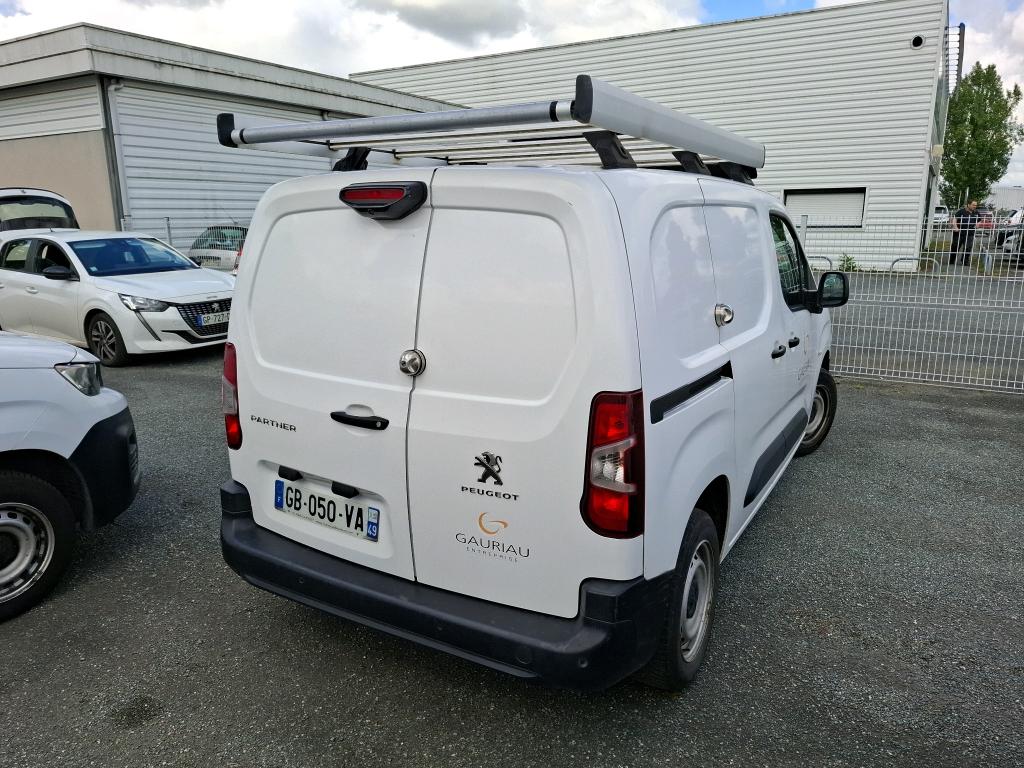 Peugeot PARTNER FOURGON STANDARD 650 KG BLUEHDI 100 S&S BVM5 ASPHALT 2021