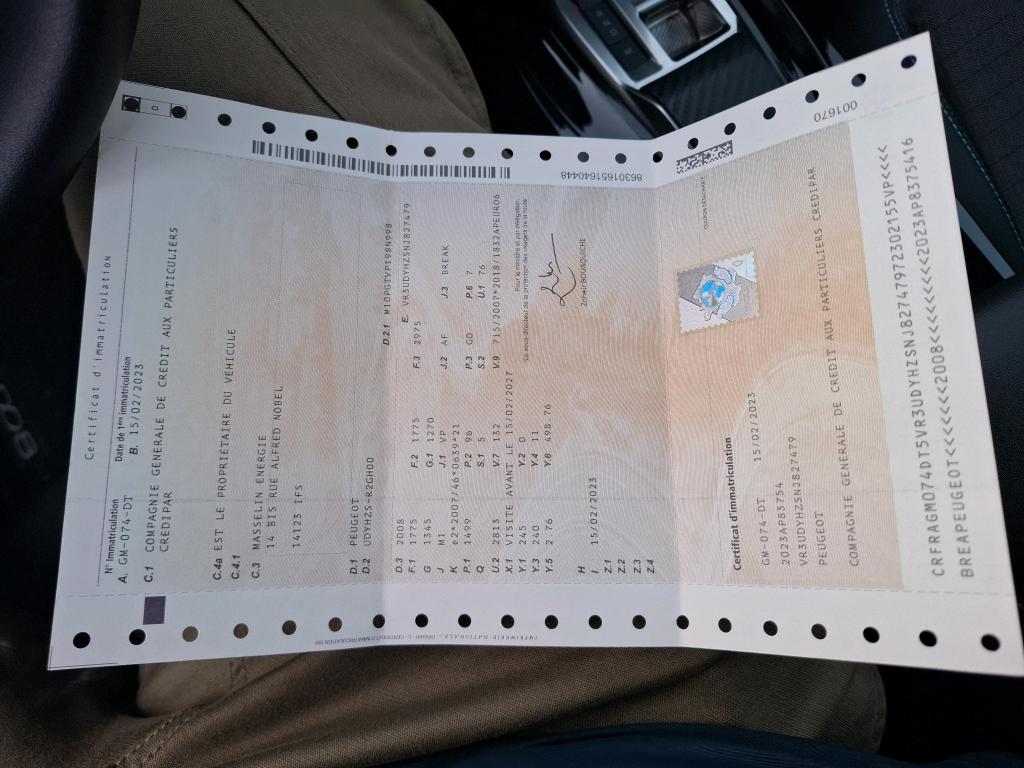 Peugeot 2008 BlueHDi 130 S&S EAT8 Allure Pack 2023