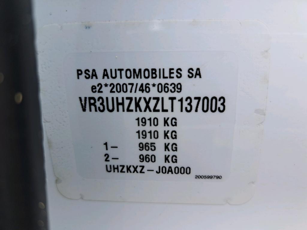Peugeot 208 ELECTRIQUE 50 KWH 136 ACTIVE BUSINESS R 2021