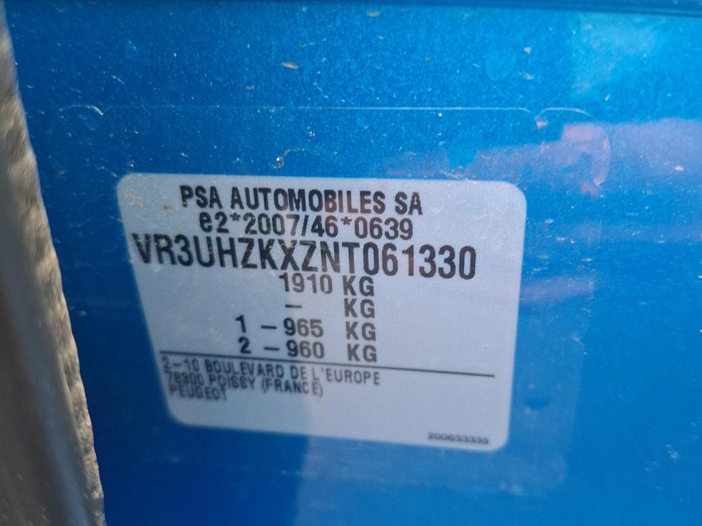 Peugeot 208 Electrique 50 kWh 136ch Allure Pack 2022