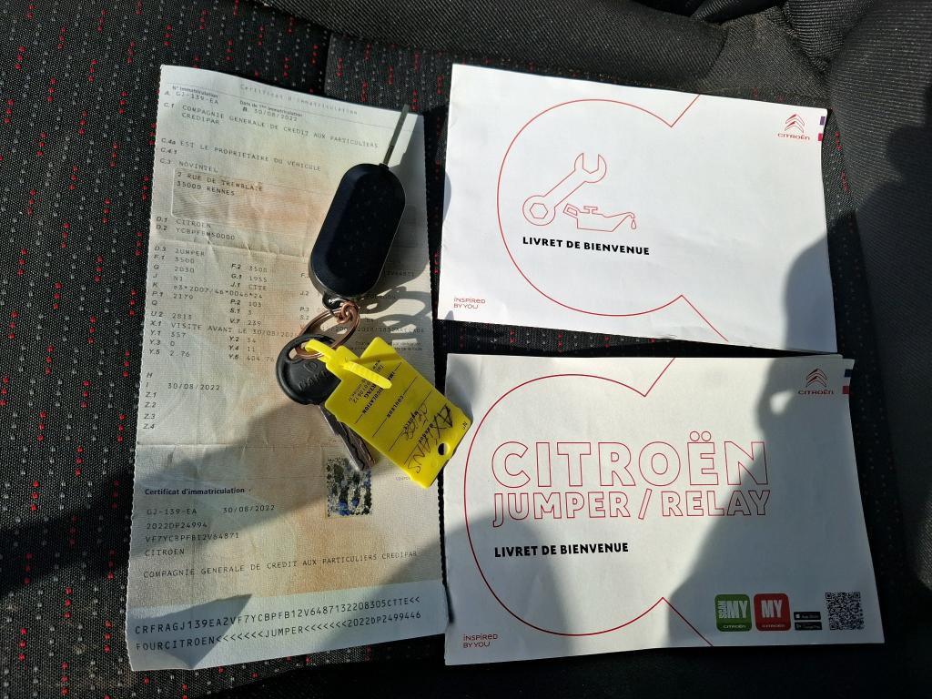 Citroen JUMPER TOLE 35 L2H2 BLUEHDi 140 S&S BVM6 CLUB 2022