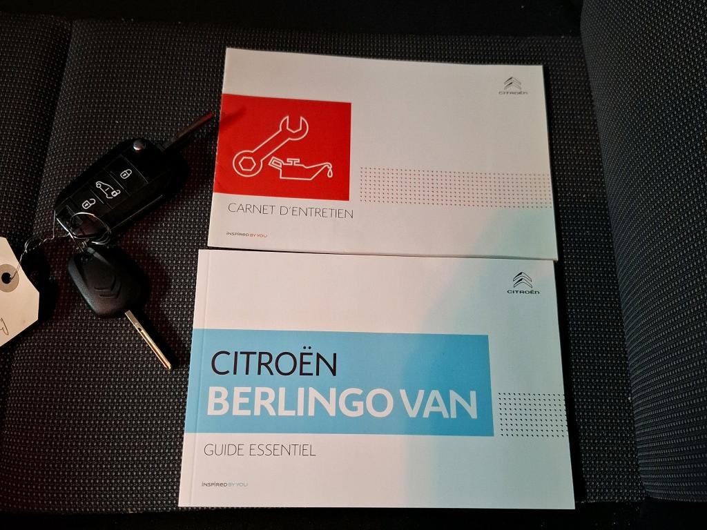 Citroen BERLINGO VAN M 650 BLUEHDI 100 S&S BVM5 CLUB 2020