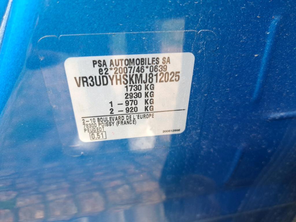 Peugeot 2008 BlueHDi 110 S&S BVM6 Allure 2021