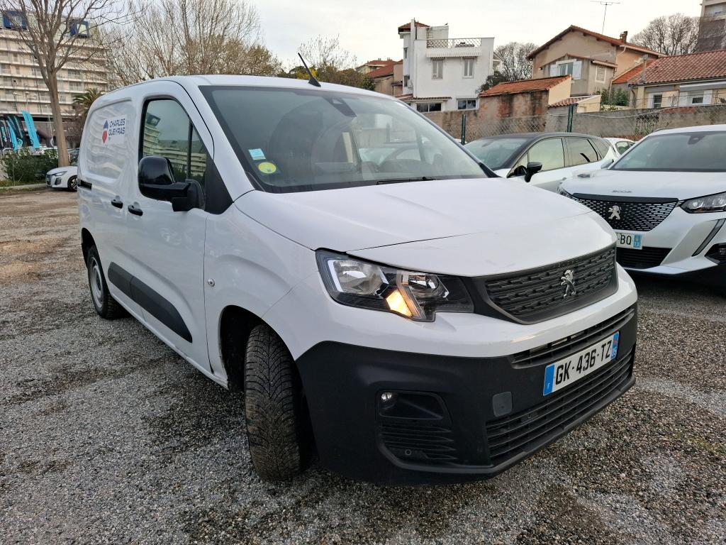 Peugeot PARTNER FOURGON STANDARD 650 KG BLUEHDI 100 S&S BVM6 ASPHALT 2022