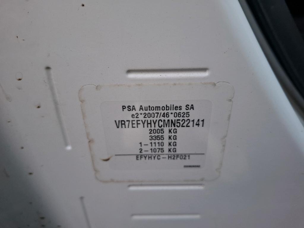 Citroen BERLINGO VAN M 650 BLUEHDI 100 S&S BVM5 CLUB 2021