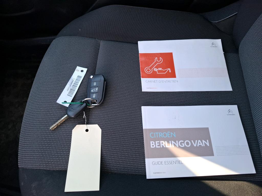 Citroen BERLINGO VAN M 650 BLUEHDI 100 S&S CLUB 2019