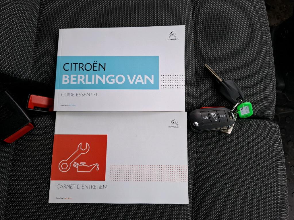 Citroen BERLINGO VAN M 650 BLUEHDI 100 S&S BVM5 CLUB 2020