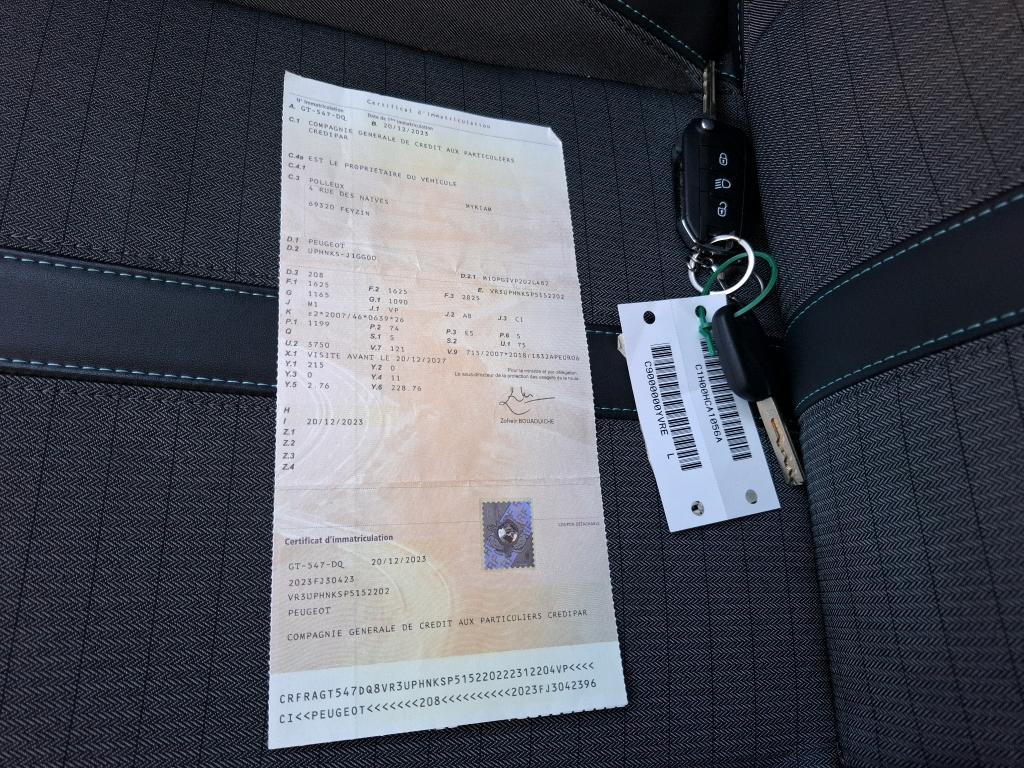 Peugeot 208 PureTech 100 S&S EAT8 Allure 2023