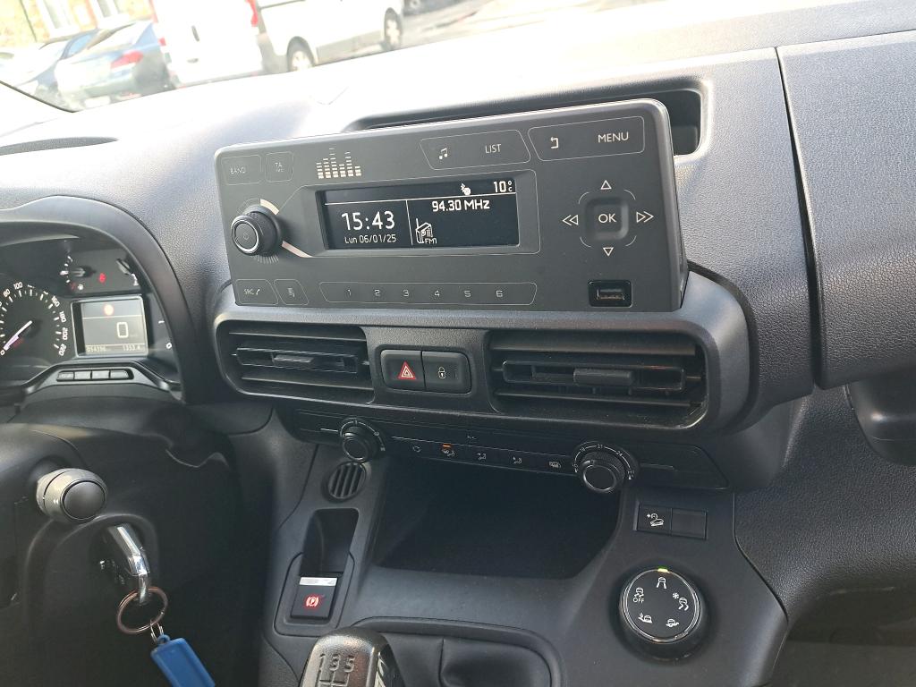 Citroen BERLINGO VAN M 650 BLUEHDI 100 S&S BVM5 CLUB 2020