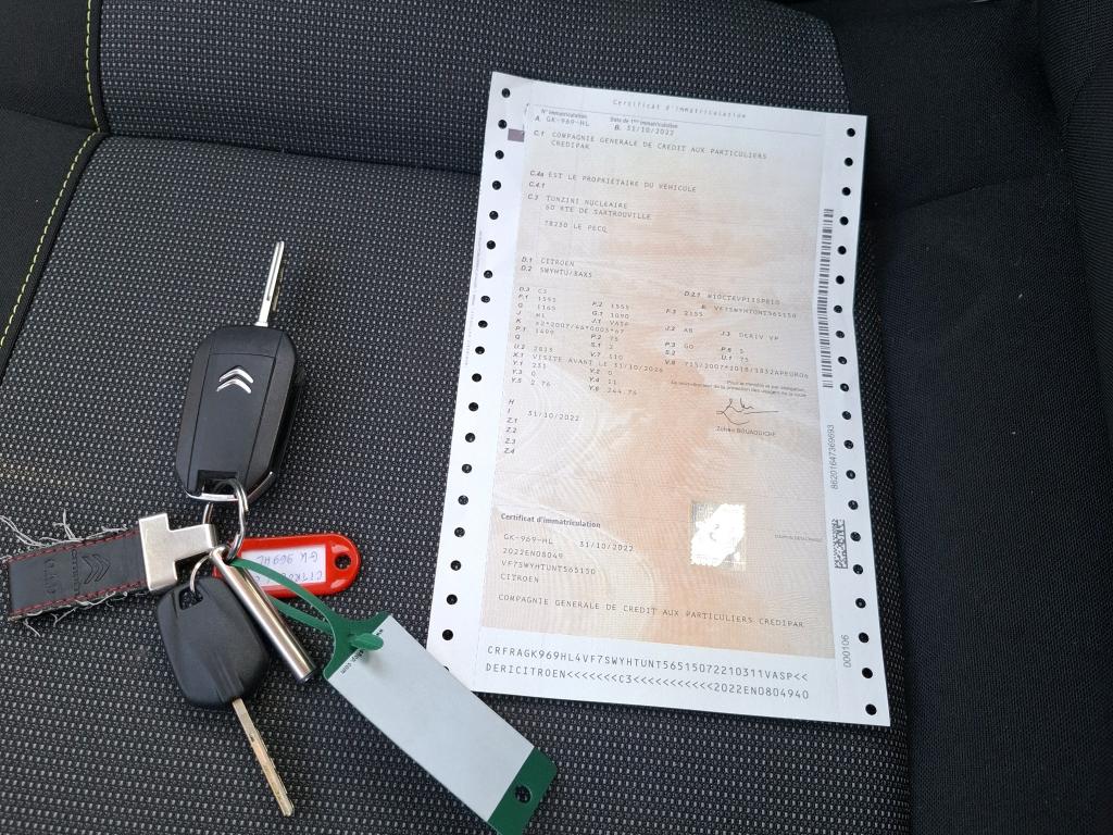 Citroen C3 SOCIETE BLUEHDI 100 S&S BVM6 FEEL NAV 2022