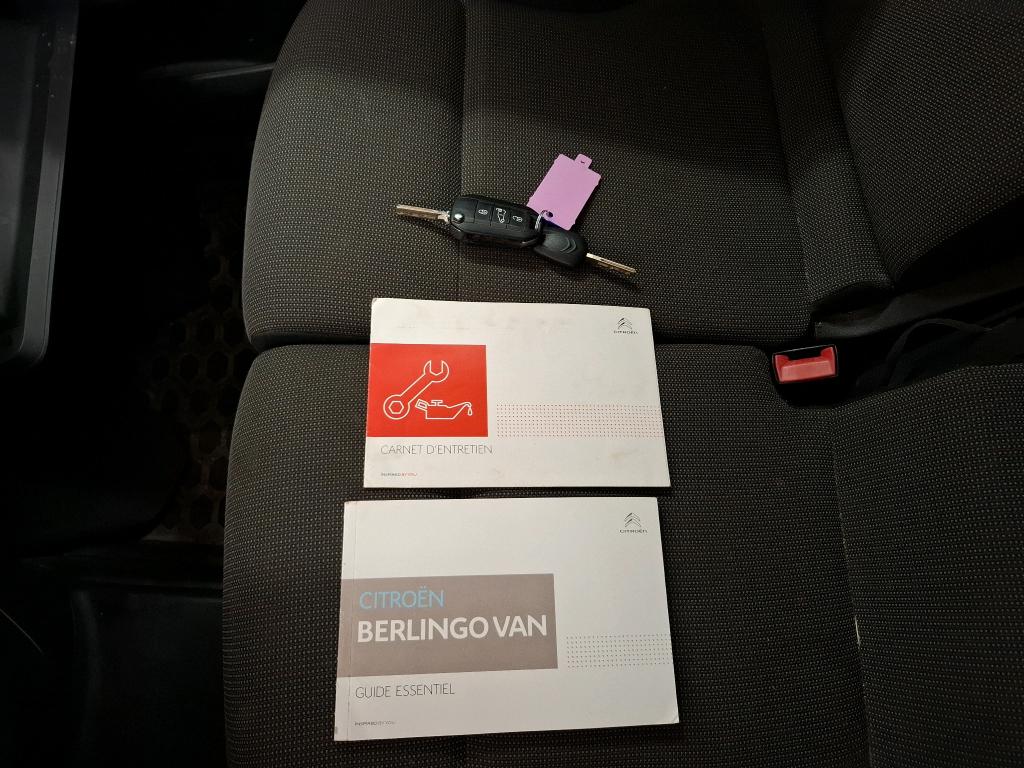 Citroen BERLINGO VAN M 650 BLUEHDI 100 S&S BVM5 CLUB 2019