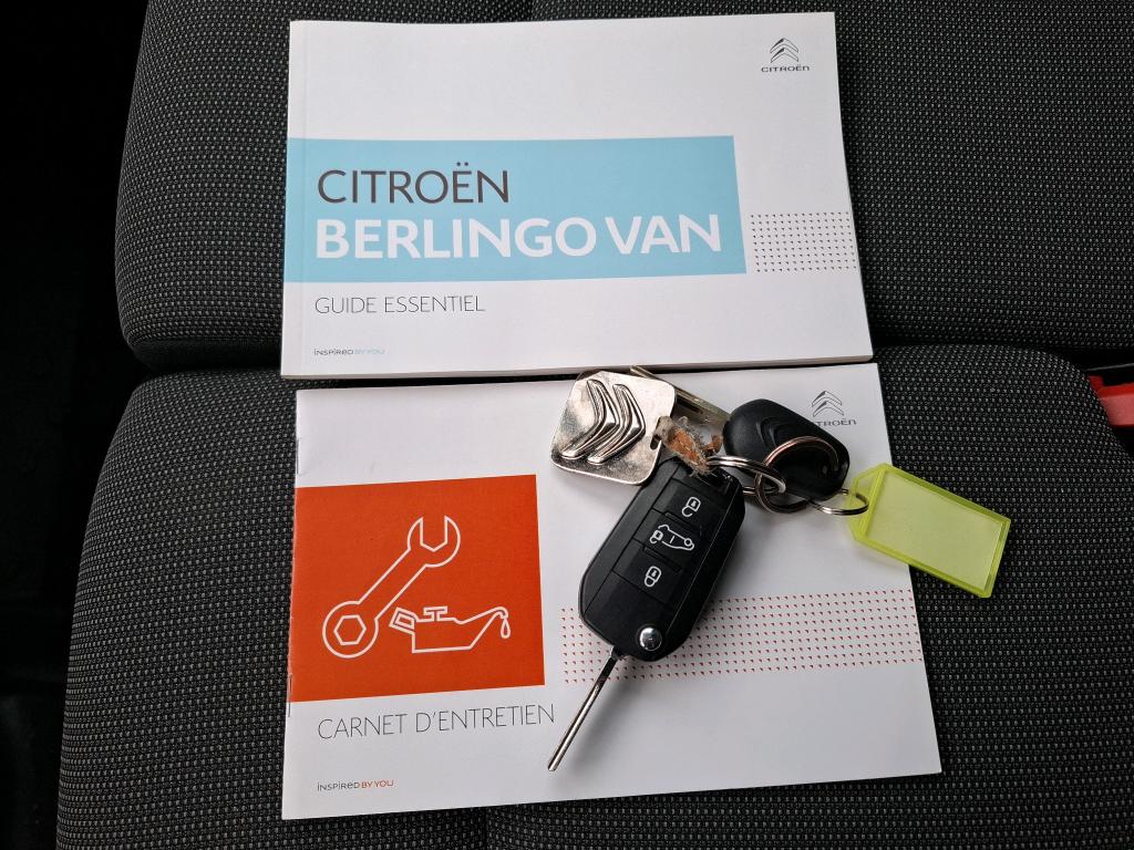 Citroen BERLINGO VAN XL 950 BLUEHDI 100 S&S BVM5 CLUB 2020