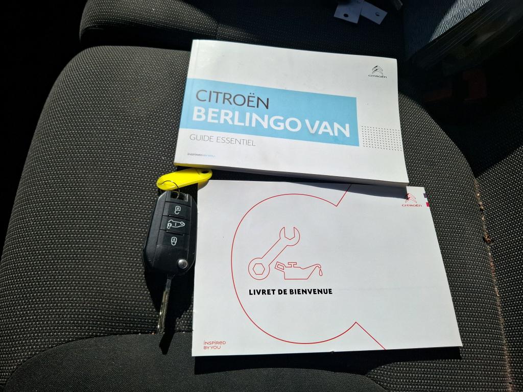 Citroen BERLINGO VAN M 650 BLUEHDI 100 S&S BVM5 CLUB 2020