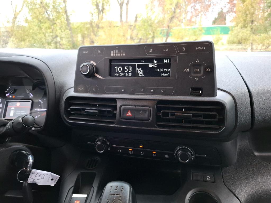 Citroen BERLINGO VAN M 650 BLUEHDI 100 S&S CLUB 2019