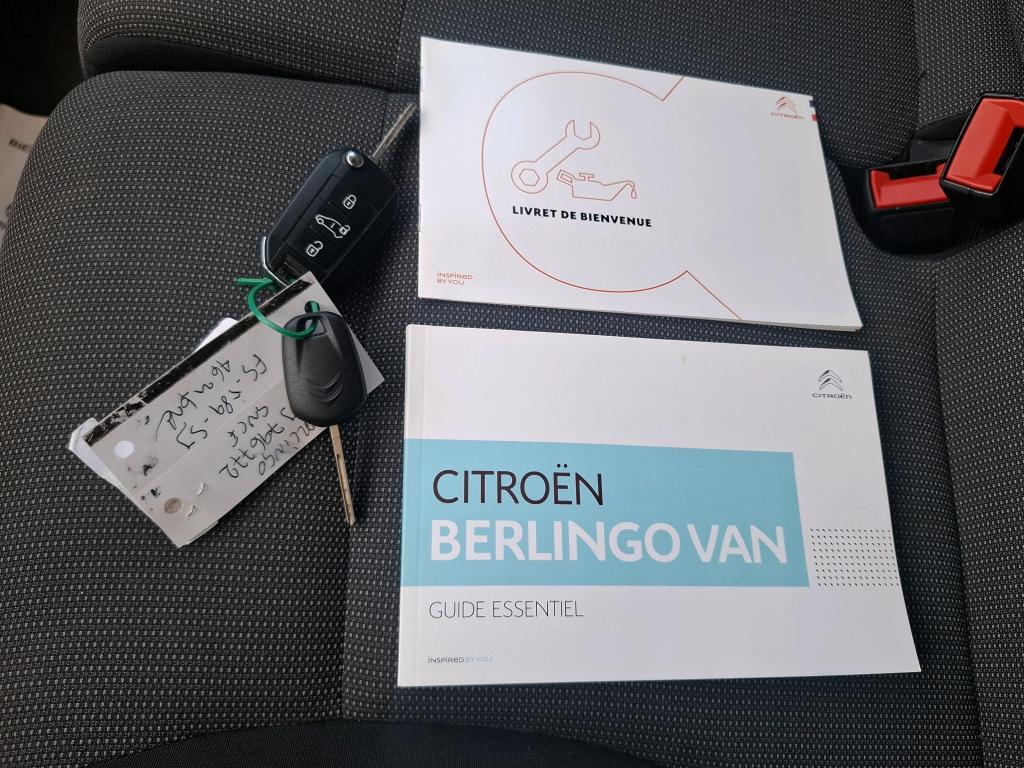Citroen BERLINGO VAN M 650 BLUEHDI 100 S&S BVM5 CLUB 2020
