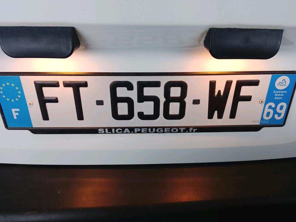 Peugeot PARTNER FOURGON STANDARD 1000 KG BLUEHDI 100 S&S BVM5 ASPHALT 2020