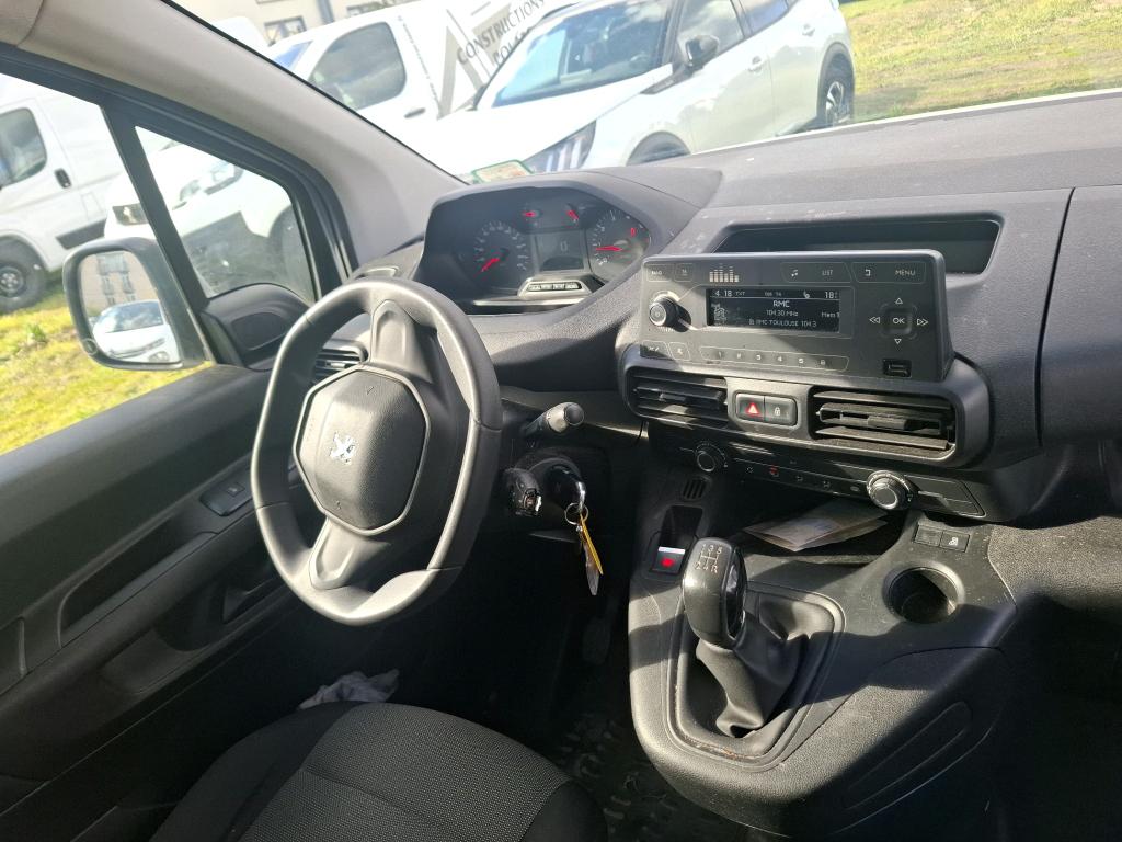 Peugeot PARTNER FOURGON STANDARD 650 KG BLUEHDI 75 BVM5 PREMIUM 2020