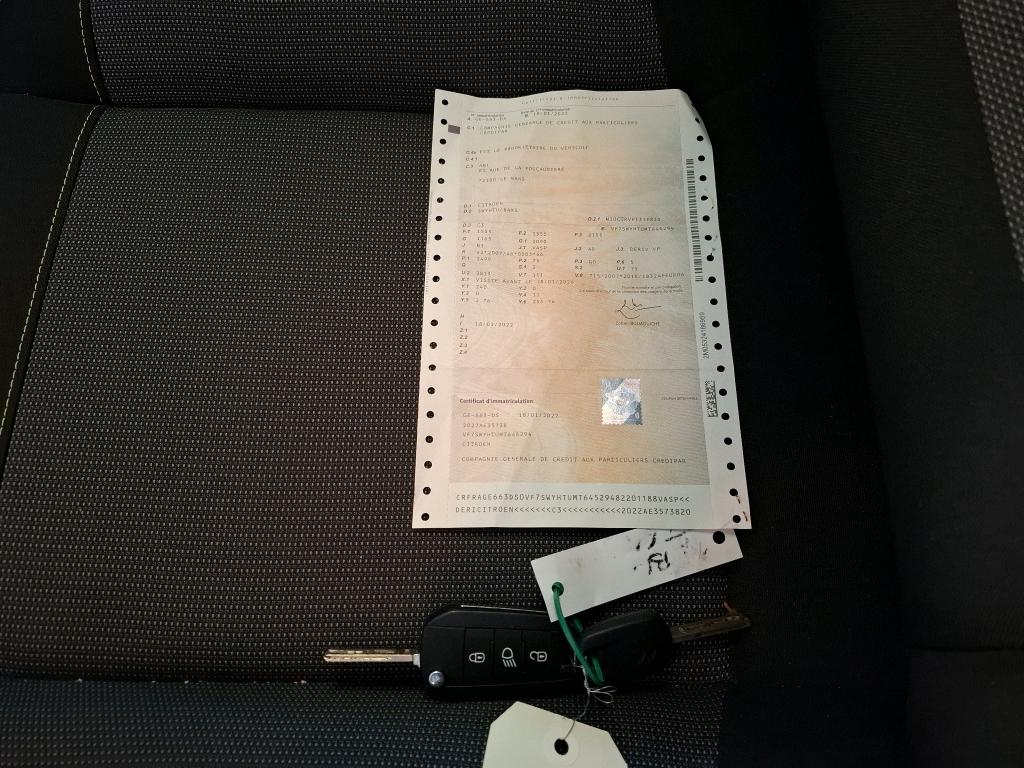 Citroen C3 SOCIETE BLUEHDI 100 S&S BVM6 FEEL BUSINESS R 2022