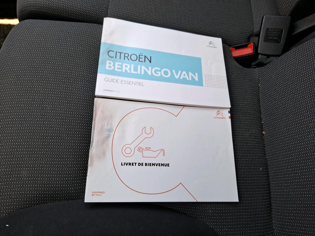 Citroen BERLINGO VAN M 650 BLUEHDI 100 S&S BVM5 CLUB 2020