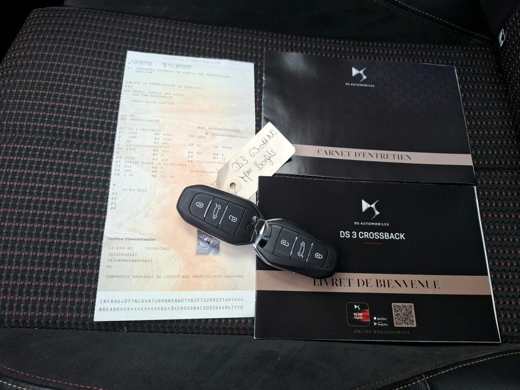 DS DS3 Crossback PureTech 155 EAT8 Performance Line+ 2022