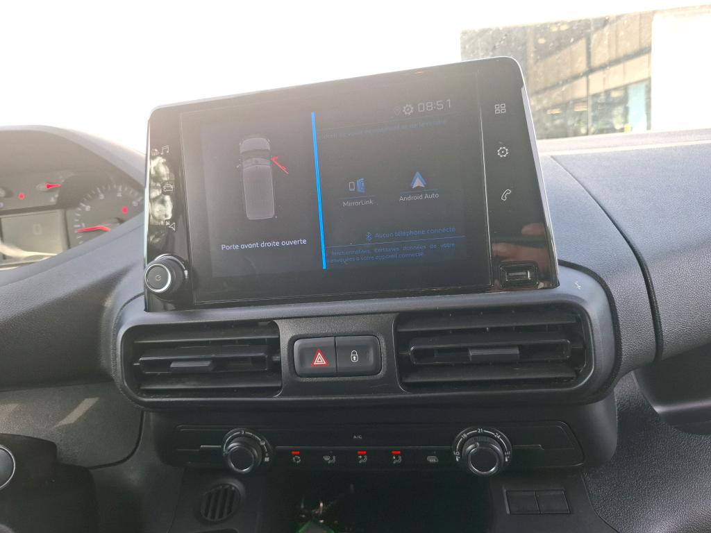 Peugeot PARTNER FOURGON M 650 KG BLUEHDI 130 S&S BVM6 2023
