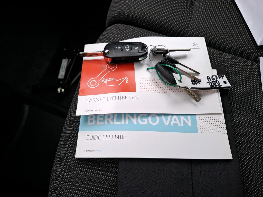 Citroen BERLINGO VAN M 650 BLUEHDI 100 S&S BVM5 DRIVER 2020