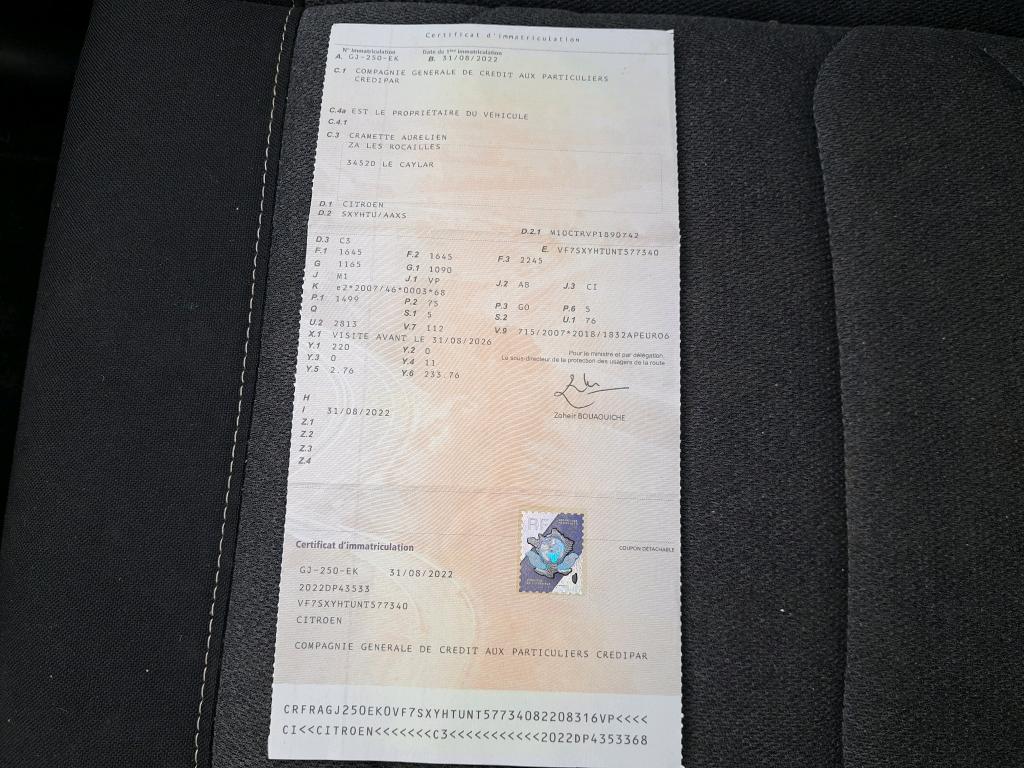 Citroen C3 BlueHDi 100 S&S BVM6 Shine Pack 2022
