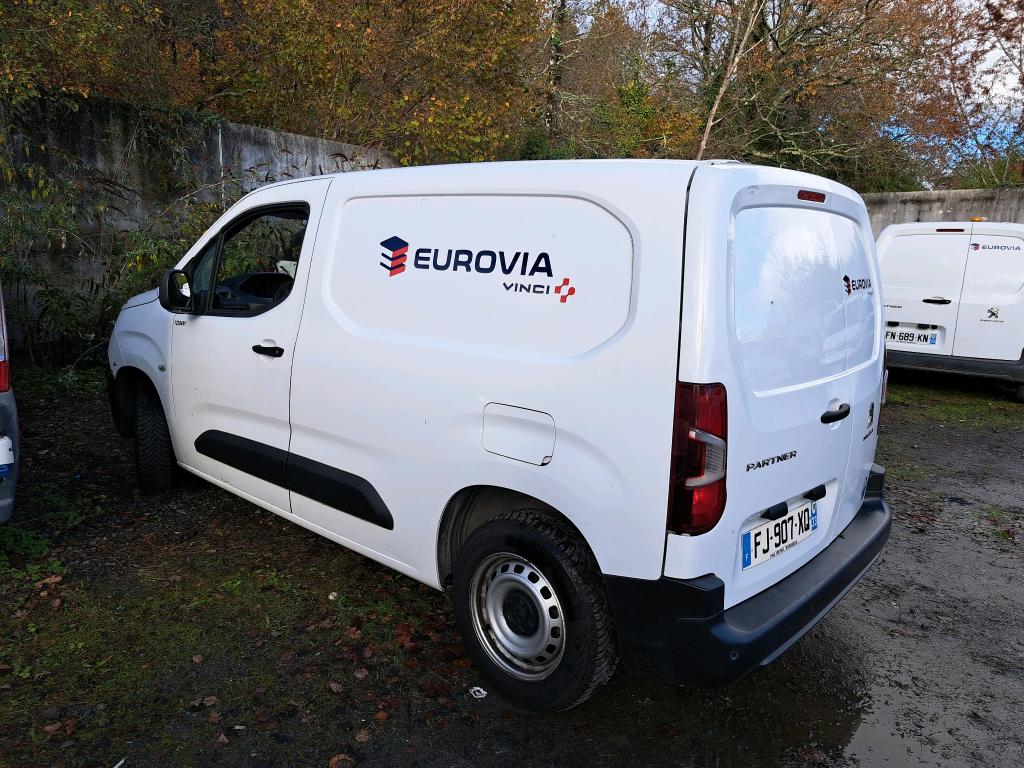 Peugeot PARTNER FOURGON STANDARD 650 KG BLUEHDI 100 BVM5 PREMIUM 2019