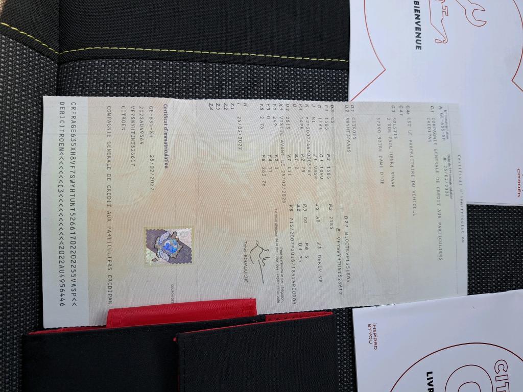 Citroen C3 SOCIETE BLUEHDI 100 S&S BVM6 FEEL NAV 2022