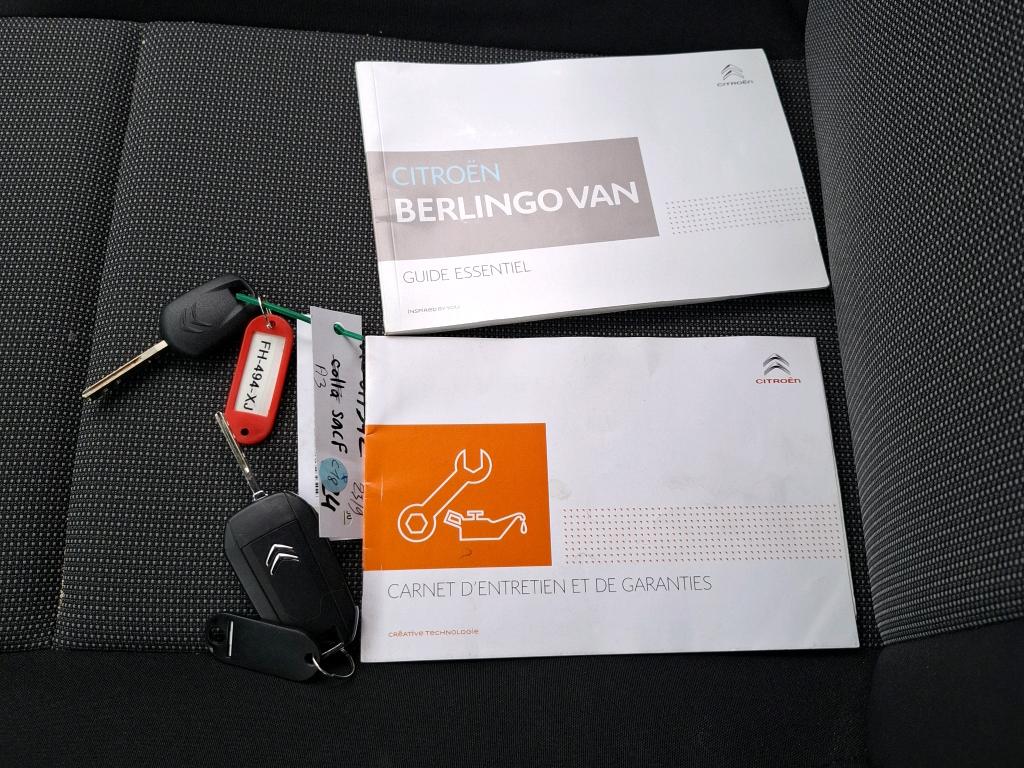 Citroen BERLINGO VAN M 650 BLUEHDI 100 S&S CLUB 2019