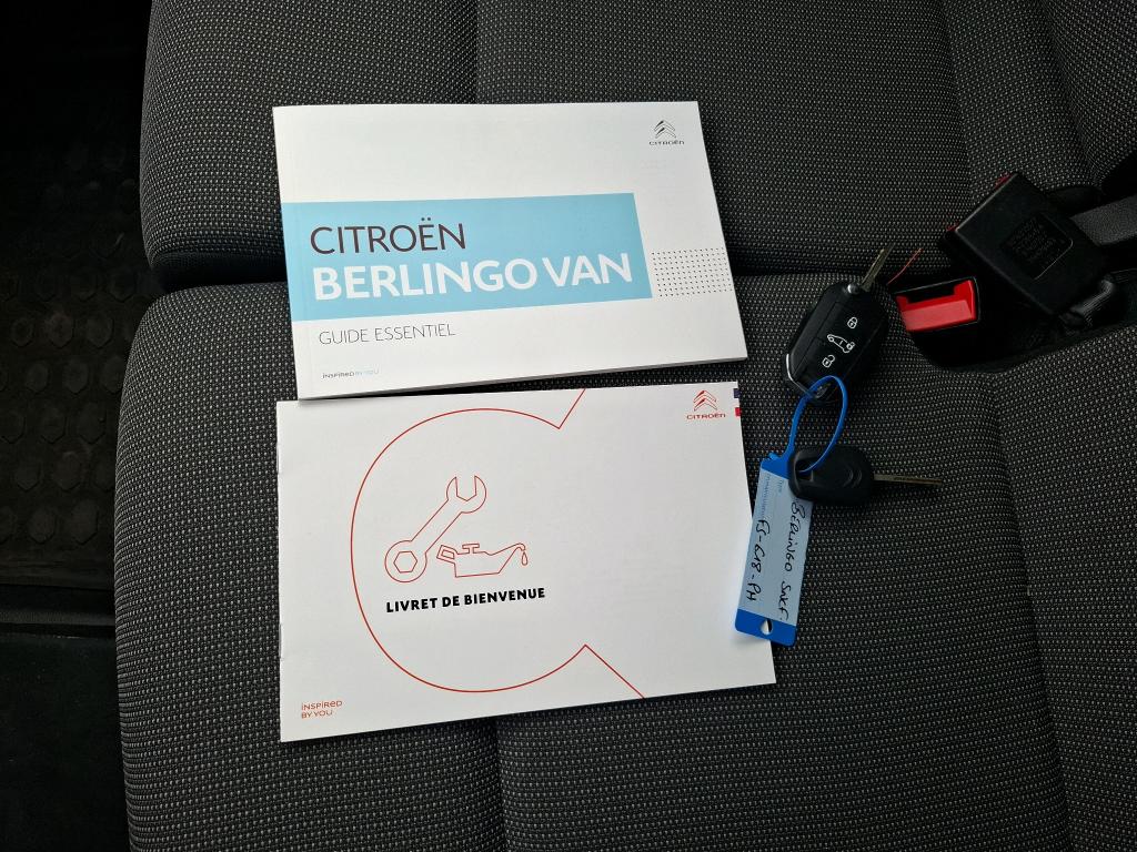 Citroen BERLINGO VAN M 650 BLUEHDI 100 S&S BVM5 CLUB 2020