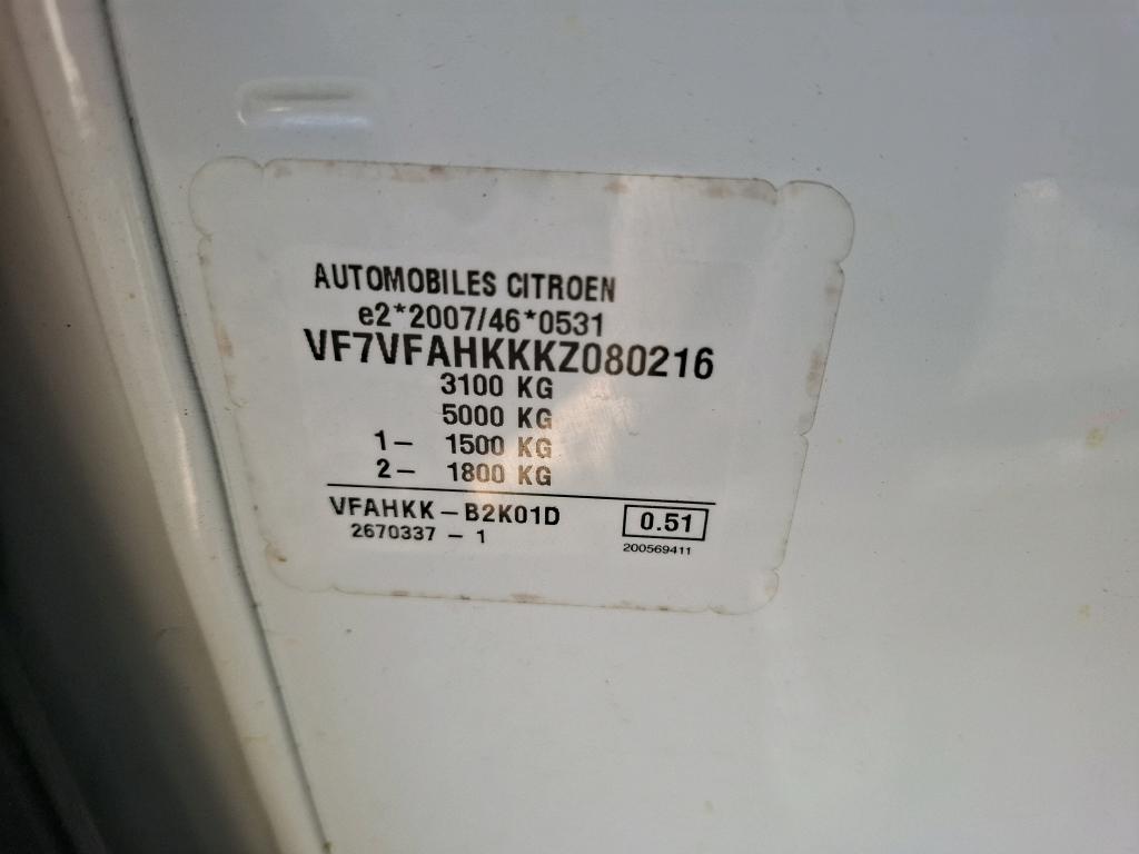 Citroen JUMPY FGN M BLUEHDI 120 S&S BVM6 CLUB 340 NM 2019