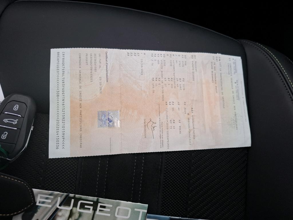 Peugeot 308 SW PHEV 225 e-EAT8 GT Pack 2022